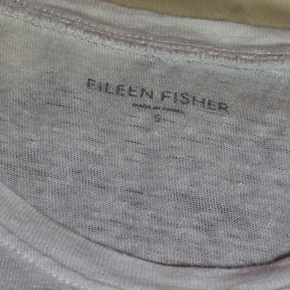 Eileen Fisher White Tank Top - Picture 3 of 3